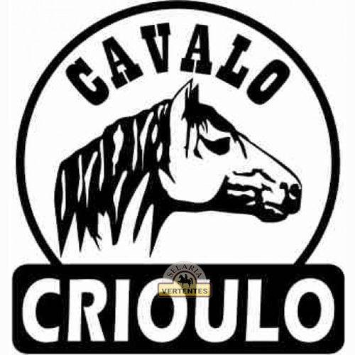 Adesivo Cavalo Crioulo Sv2088