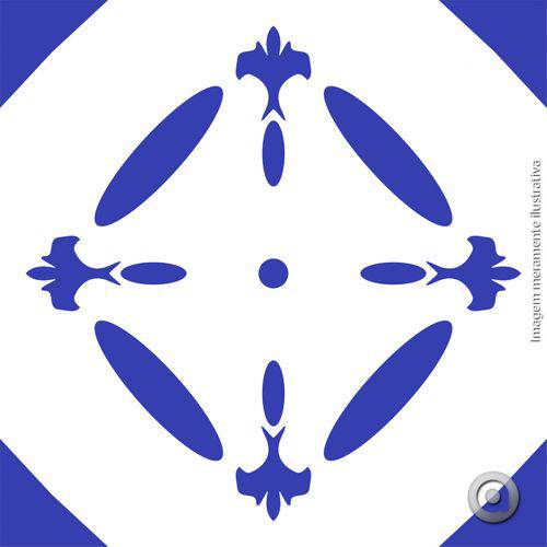 Adesivo de Azulejo Azul Klein Lisboa 15x15