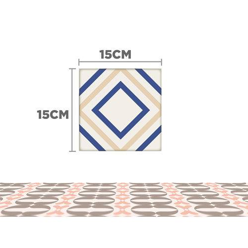 Adesivo de Azulejo Geométrico (Kit 16 Und)