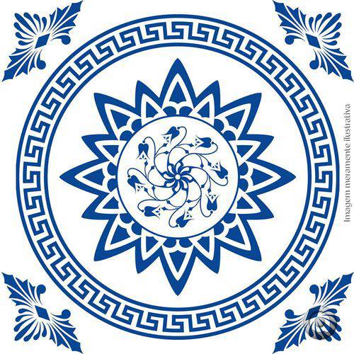 Adesivo de Azulejo Português 14 15x15