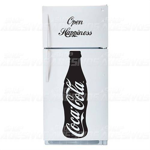 Adesivo de Geladeira Coca Cola Garrafa