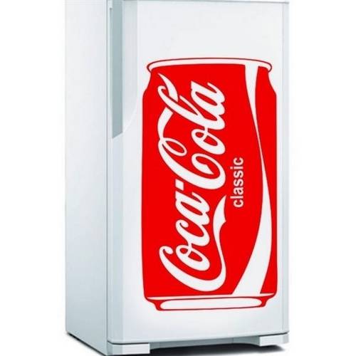 Adesivo de Geladeira Coca Cola Lata