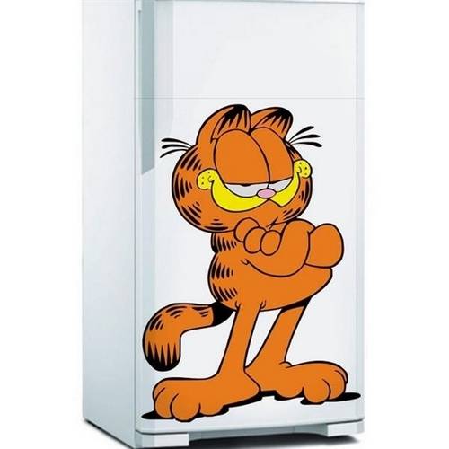 Adesivo de Geladeira Garfield