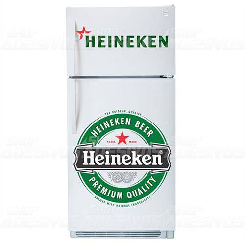Adesivo de Geladeira Heineken Cerveja