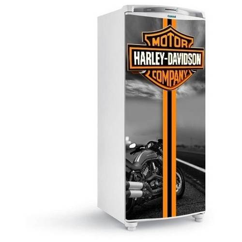 Adesivo de Geladeira Inteira - Harley Davidson