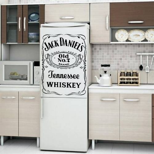 Adesivo de Geladeira Jack Daniels