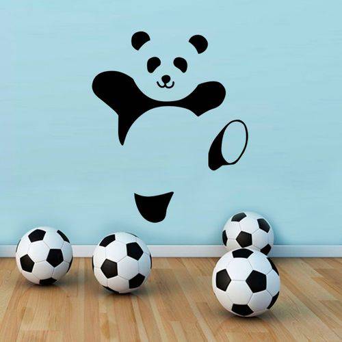 Adesivo de Parede Animais Panda Feliz