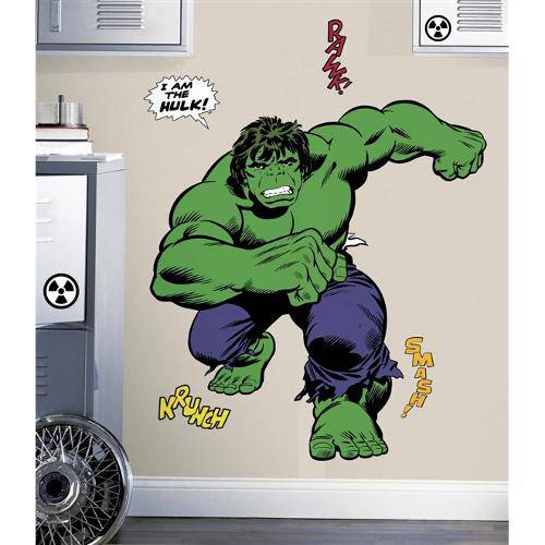 Adesivo de Parede Classic Hulk Giant Wall Decal Roommates