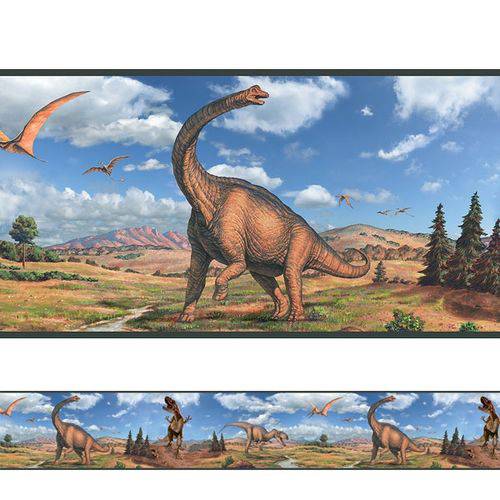 Adesivo de Parede Faixa Dinossauro 3