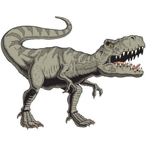 Adesivo de Parede Infantil Dinossauro Jurassic 70x55cm