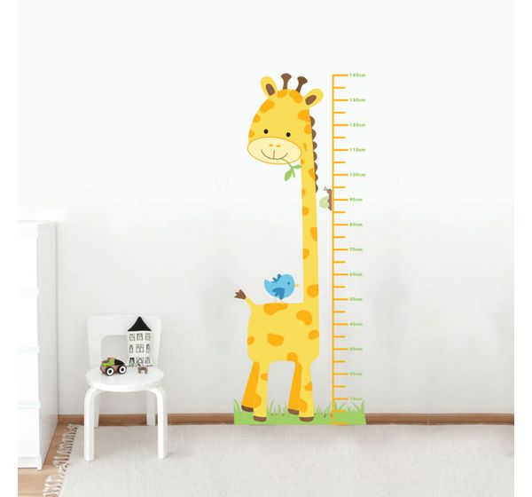 Adesivo de Parede Infantil Reguinha Amiga Girafa