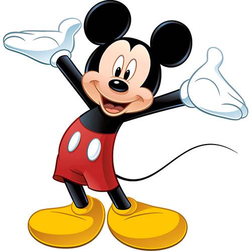 Adesivo de Parede Mickey Mouse & Friends Roommates/Disney Haus For Fun Colorido (101,6x45,7cm)