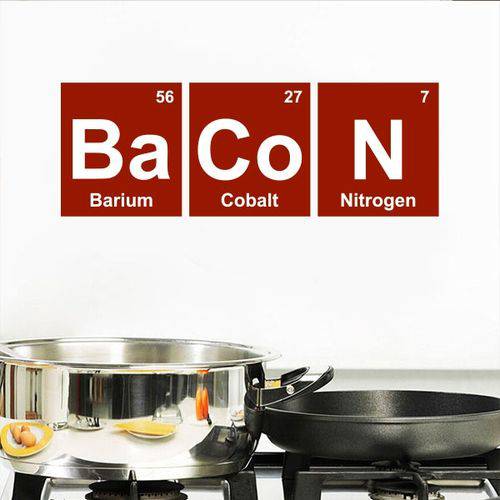 Adesivo de Parede para Cozinha Bacon