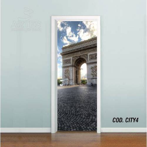 Adesivo de Porta Cidade Paris #02