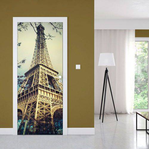 Adesivo de Porta Torre Eiffel Paris