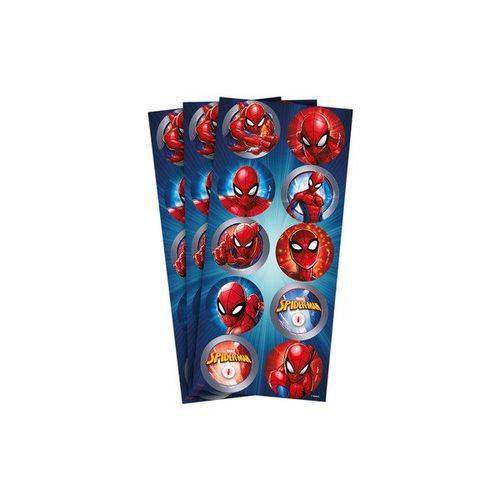 Adesivo Decorativo Spider Man Animação C/03 Cartelas - Regina