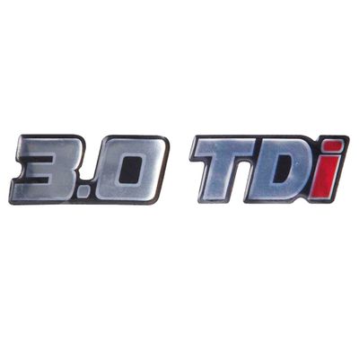 Adesivo Emblema Letreiro 3.0 TDI Troller Resinado
