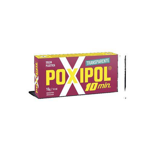 Adesivo Epoxi Liquid 10min Trans 16g/14ml - Poxipol