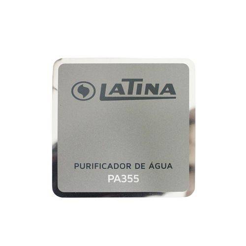 Adesivo Frontal para Purificador PA 355 Latina Original