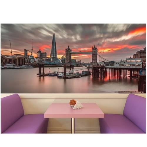 Adesivo Paisagens Painel Fotográfico Cidades Londres 11 Colorido