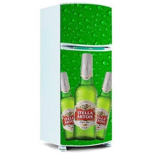 Adesivo para Envelopamento de Geladeira Porta - Cerveja Stella Artois 3
