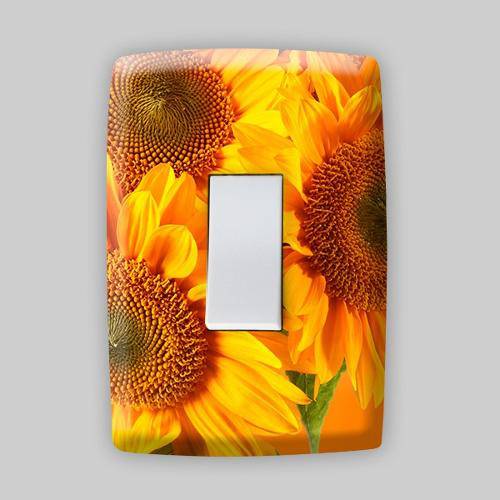 Adesivo para Espelho de Tomada ou Interruptor - Floral 47