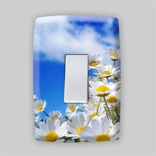 Adesivo para Espelho de Tomada ou Interruptor - Floral 28