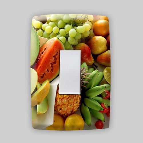 Adesivo para Espelho de Tomada ou Interruptor - Frutas - Salada de Frutas 5
