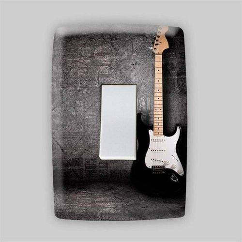 Adesivo para Espelho de Tomada ou Interruptor - Musica Guitarra