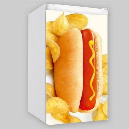 Adesivo para Frigobar - Cachorro Quente - Hot Dog