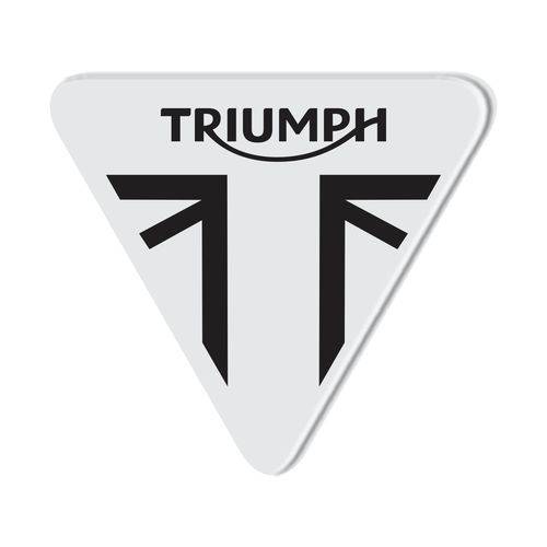 Adesivo para Moto Triumph Ytona Branco