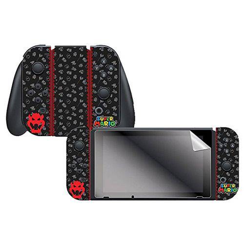 Adesivo para Nintendo Switch Super Mario Bowser Silhouette 023641 com 1 Adesivo