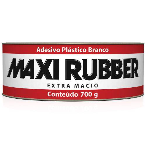 Adesivo Plastico Branco 700g Maxi Rubber