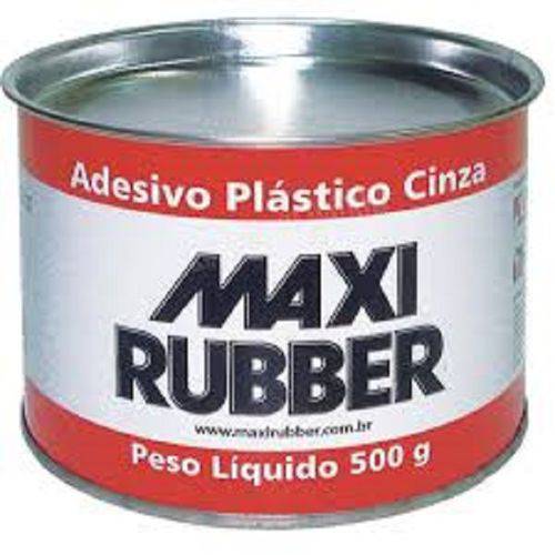 Adesivo Plástico Cinza 500Gms Maxi Rubber