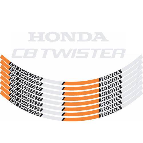 Adesivo Protetor Friso Refletivo Roda Honda Cb Twister