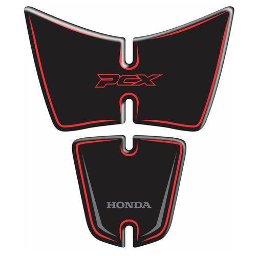 Adesivo Protetor Resinado Frontal Honda Pcx Mod 2 Black