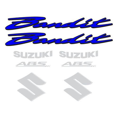 Adesivo Protetor Suzuki Bandit 650n Azul C Borda