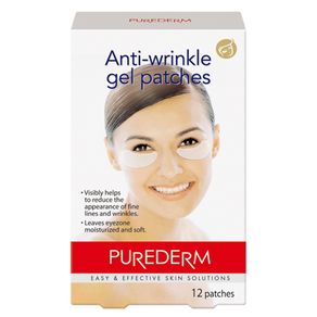 Adesivo Purederm Anti-Wrinkle Gel Patches para Área dos Olhos (12 Unidades) 12un