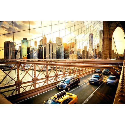 Adesivo Reaplicável Ponte Nova York 120x80cm