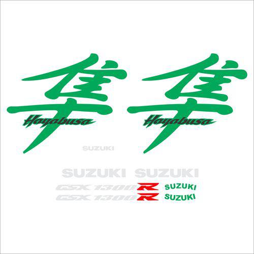 Adesivo Refletivo para Moto Suzuki Hayabusa Gsx 1300r Verde