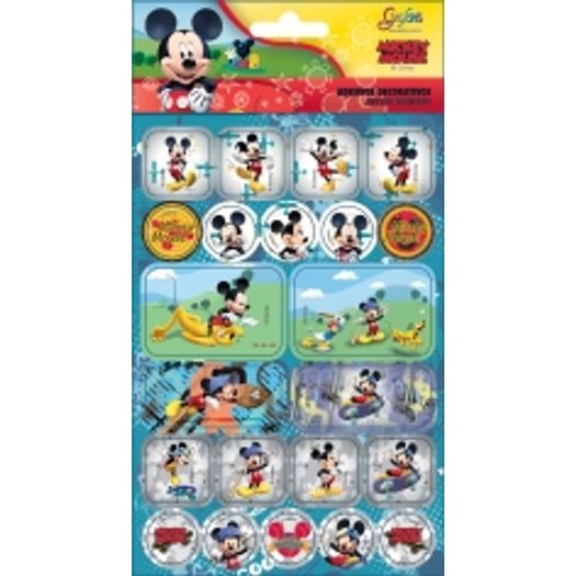 Adesivo Sticker Minnie e Mickey 617091/617326/617407/617377/295876/29578 Tilibra