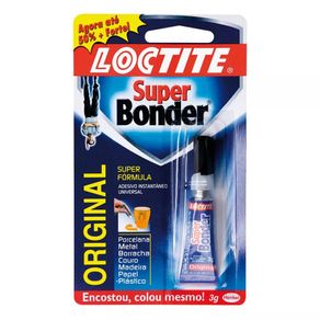 Adesivo Super Bonder 3g - Loctite