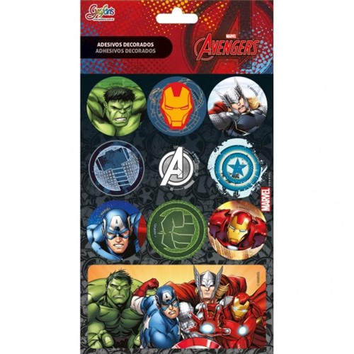 Adesivos Decorados Avengers (295884)