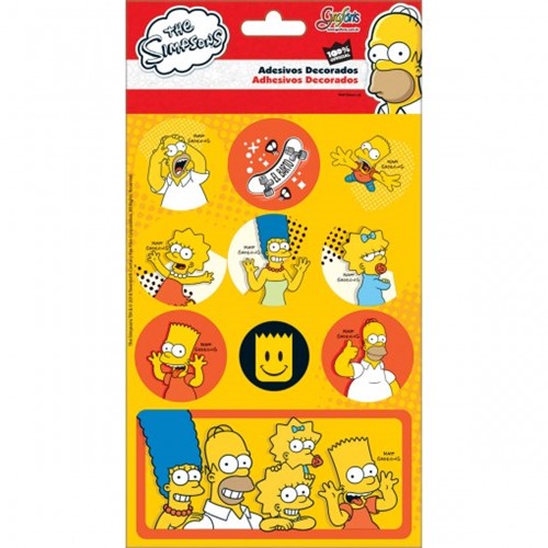 Adesivos Decorados Simpsons (295850)