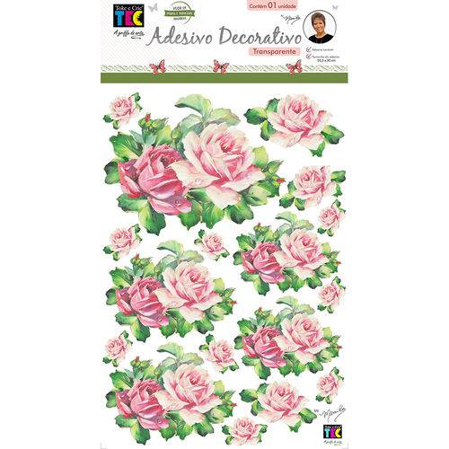 Adesivos Decorativos Toke e Crie Rosas e Folhas By Mamiko - 21046 - Tdm27