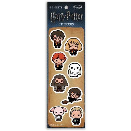 Adesivos Harry Potter Chibi Collection por Renarks - Pacote com 3 Cartelas e 8 Imagens