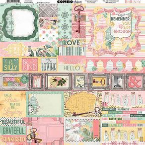 Adesivos Sunshime Bliss Combo Stickers Ref.21148-WER165/7310201 American Crafts