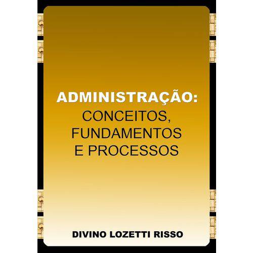 Administração: Conceitos, Fundamentos e Processos