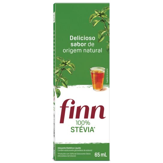 Adoçante Finn Stevia 100% 65ml