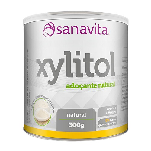 Adoçante Xylitol Sanavita com 300g